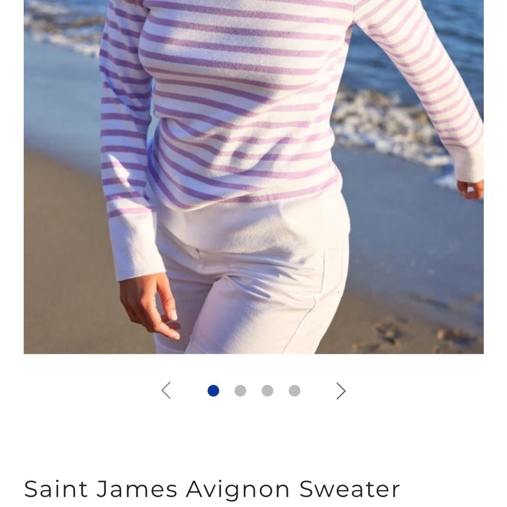 Saint James Avignon Knit Sweater (NEW) - Picture 7 of 10